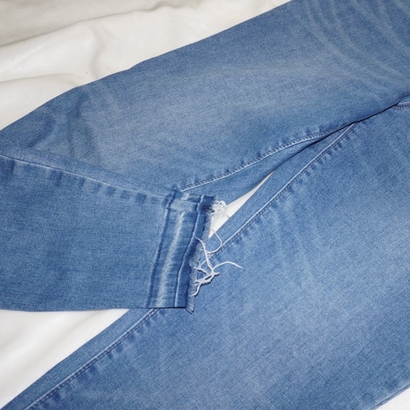 OLD NAVY Elastic Waistband Jeggings with Frayed Hem - Picture 3 of 7